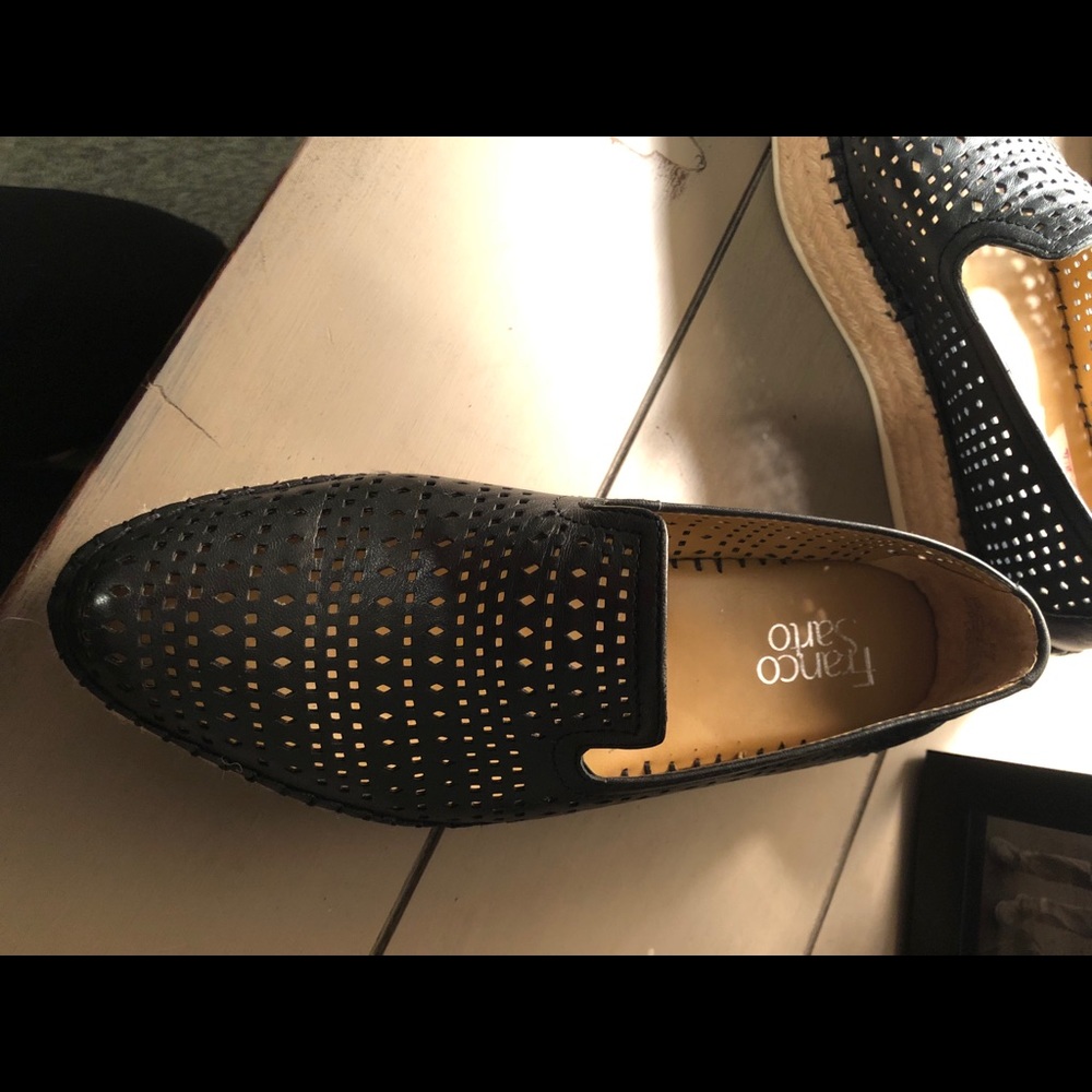 Franco sarto platform loafers